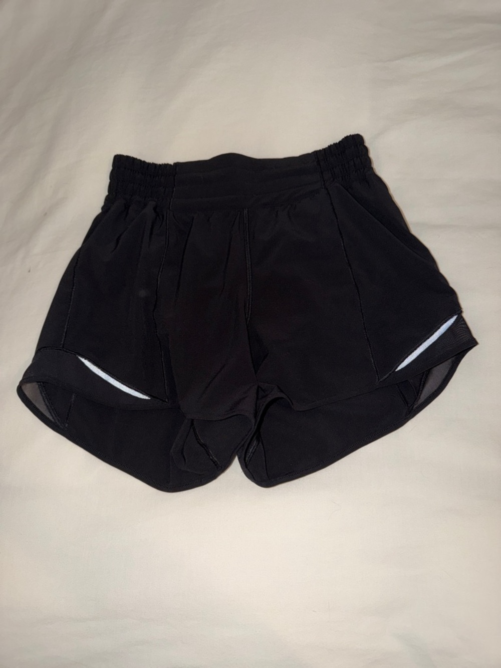lululemon Black  Hotty Hot Shorts